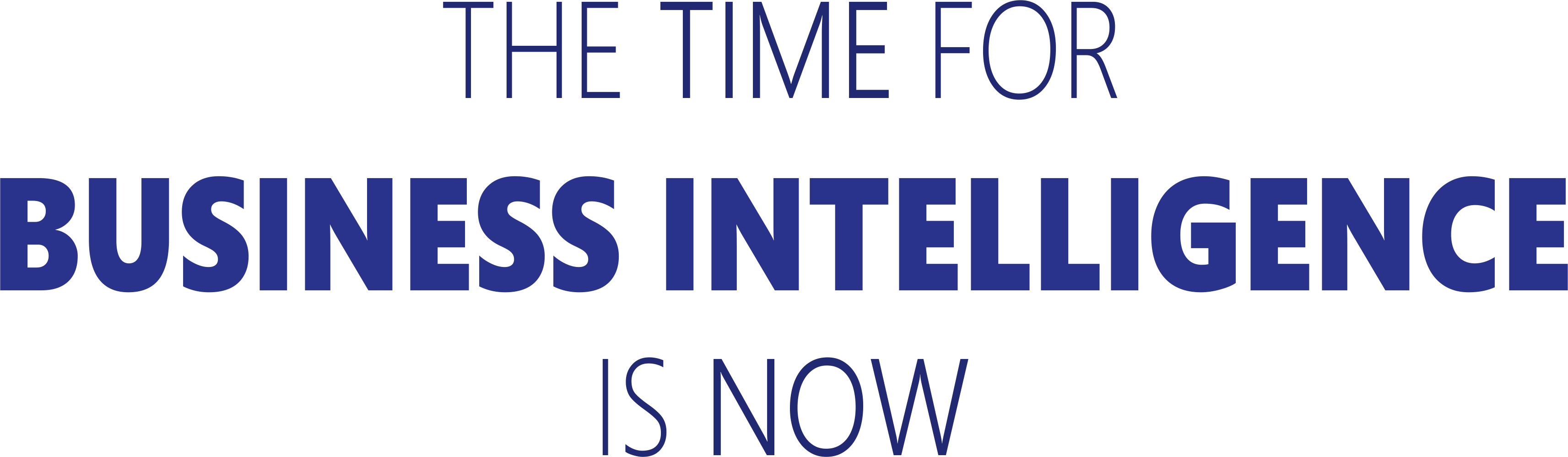 Business Intelligence - Now More Important than Ever!