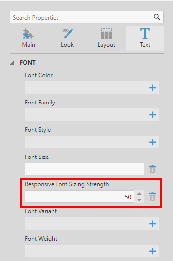 Automatically size text on responsive dashboards