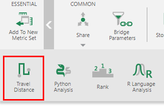 Distance transform in the toolbar