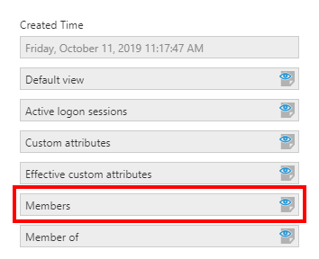 Edit Membership in Group Details