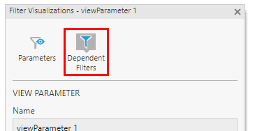 Click Dependent Filters