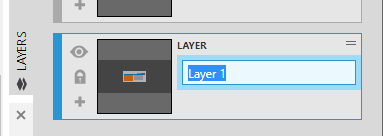 Renaming a layer