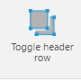 Toggle headers