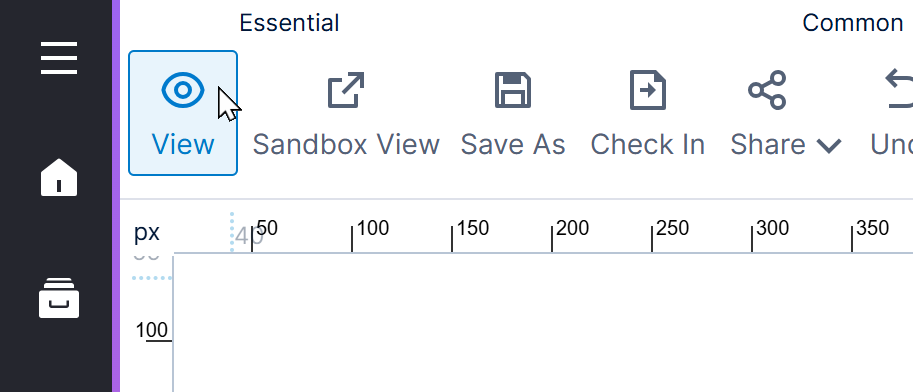 Switch to View mode