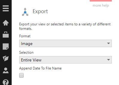 Export entire view as an image