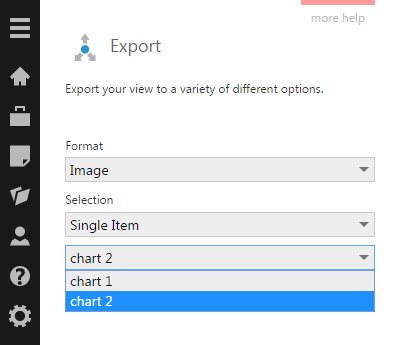 Export a single visualization as an image