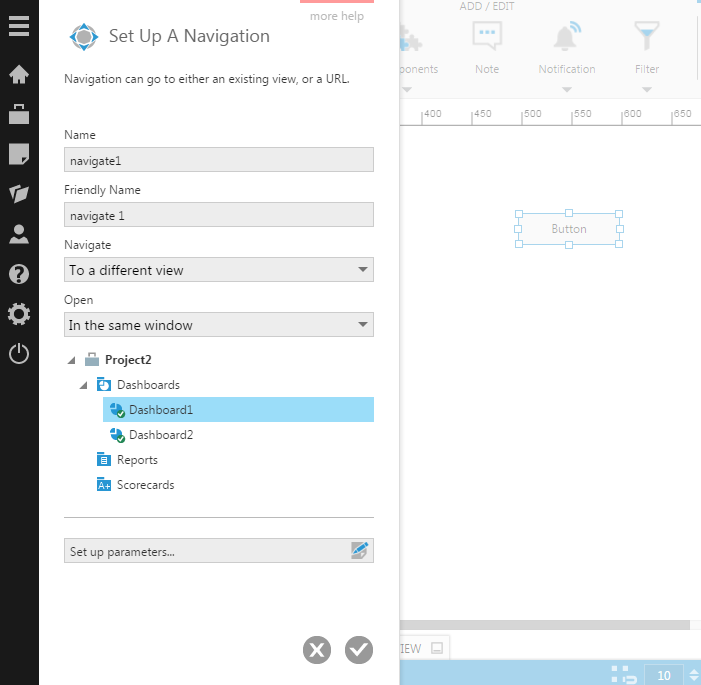 Set up the navigation