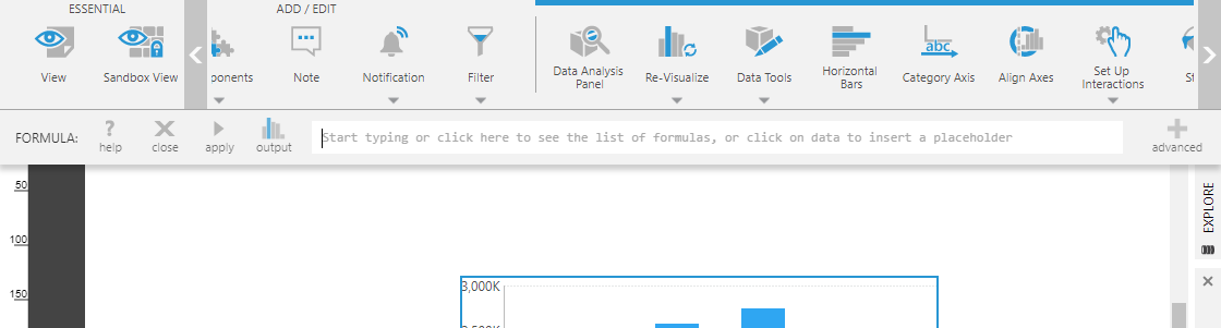 Formula bar appears below the main toolbar