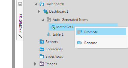 Click Promote