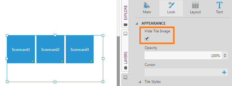 Hide tile images