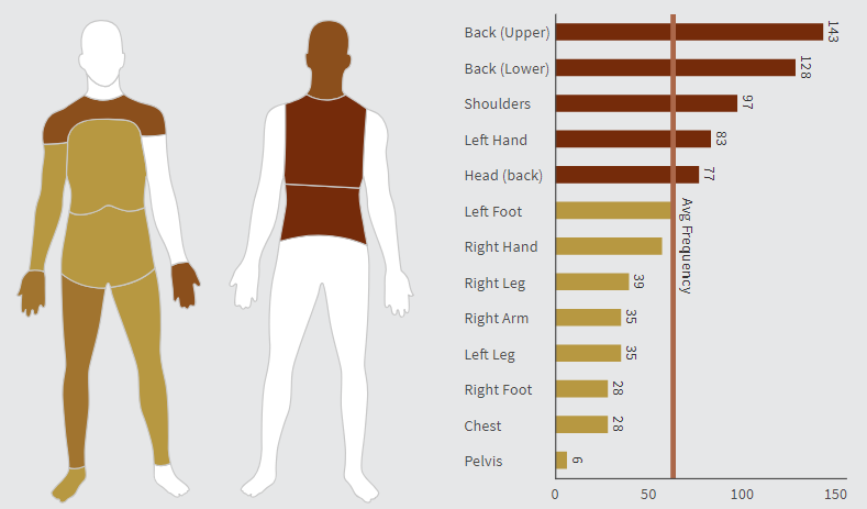 Body Injury Chart