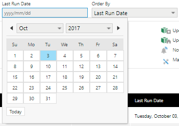 Filter jobs by last modified date