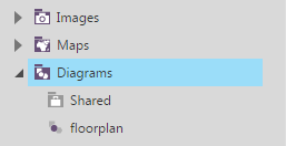XAML file is added to the Diagrams folder