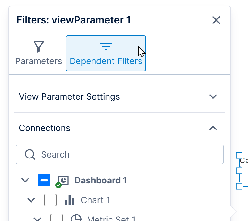 Click Dependent Filters