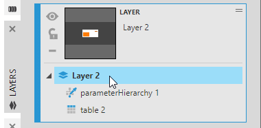 Expand the layer and select it