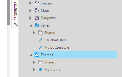 Themes folder in Explore window