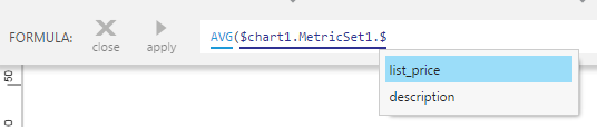 Select list_price