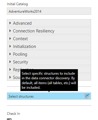 Click Select Structures