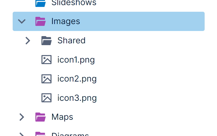 Uploaded images