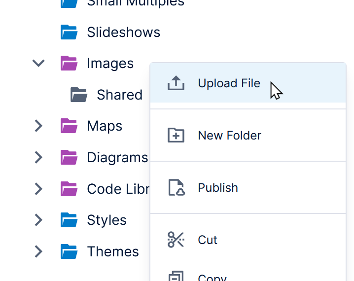 Click Upload File