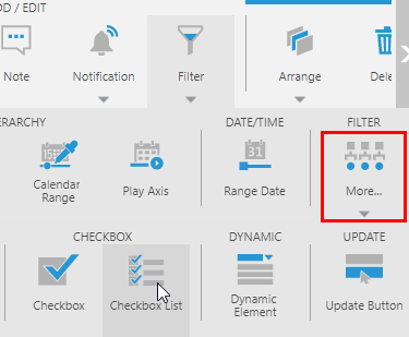 Add a checkbox list filter