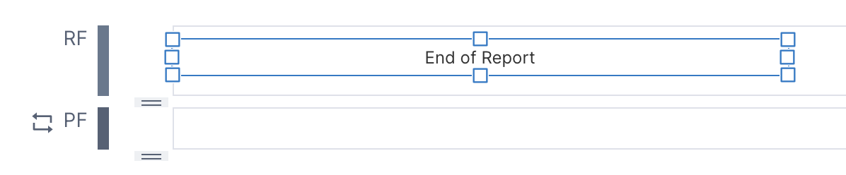 Element is resized to the region edge